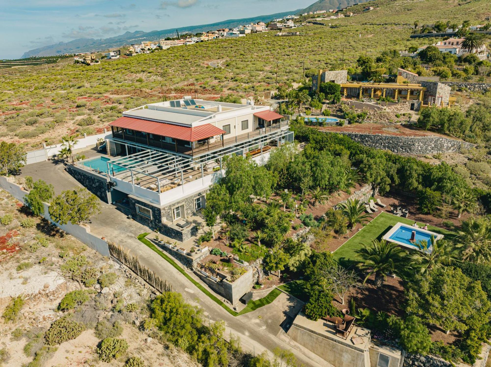 Apartment Canaan In Tenerife - Heated Pool, Ocean Views, Palm Garden, *