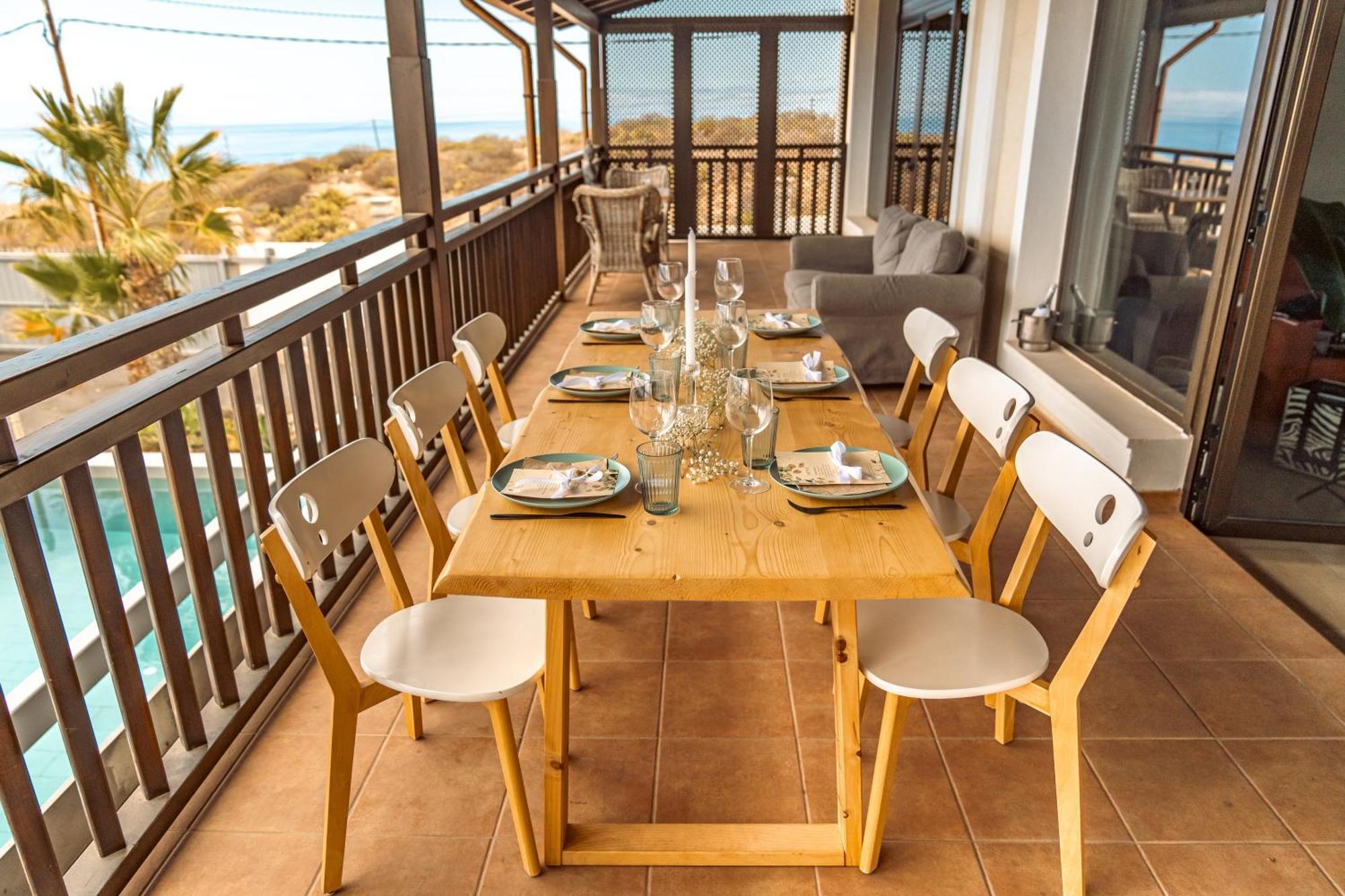 Apartment Canaan In Tenerife - Heated Pool, Ocean Views, Palm Garden,