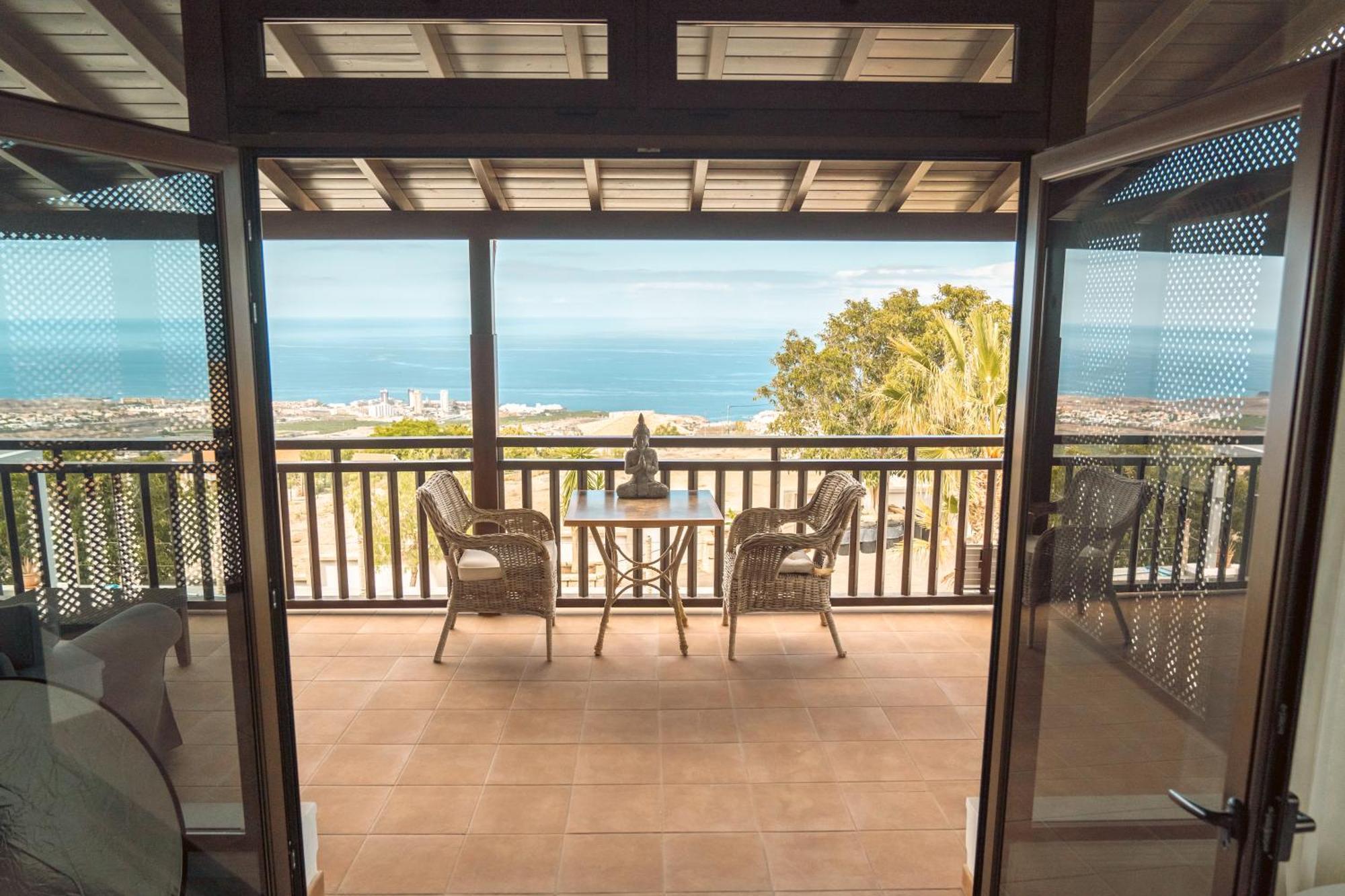 Canaan In Tenerife - Heated Pool, Ocean Views, Palm Garden, Apartment *