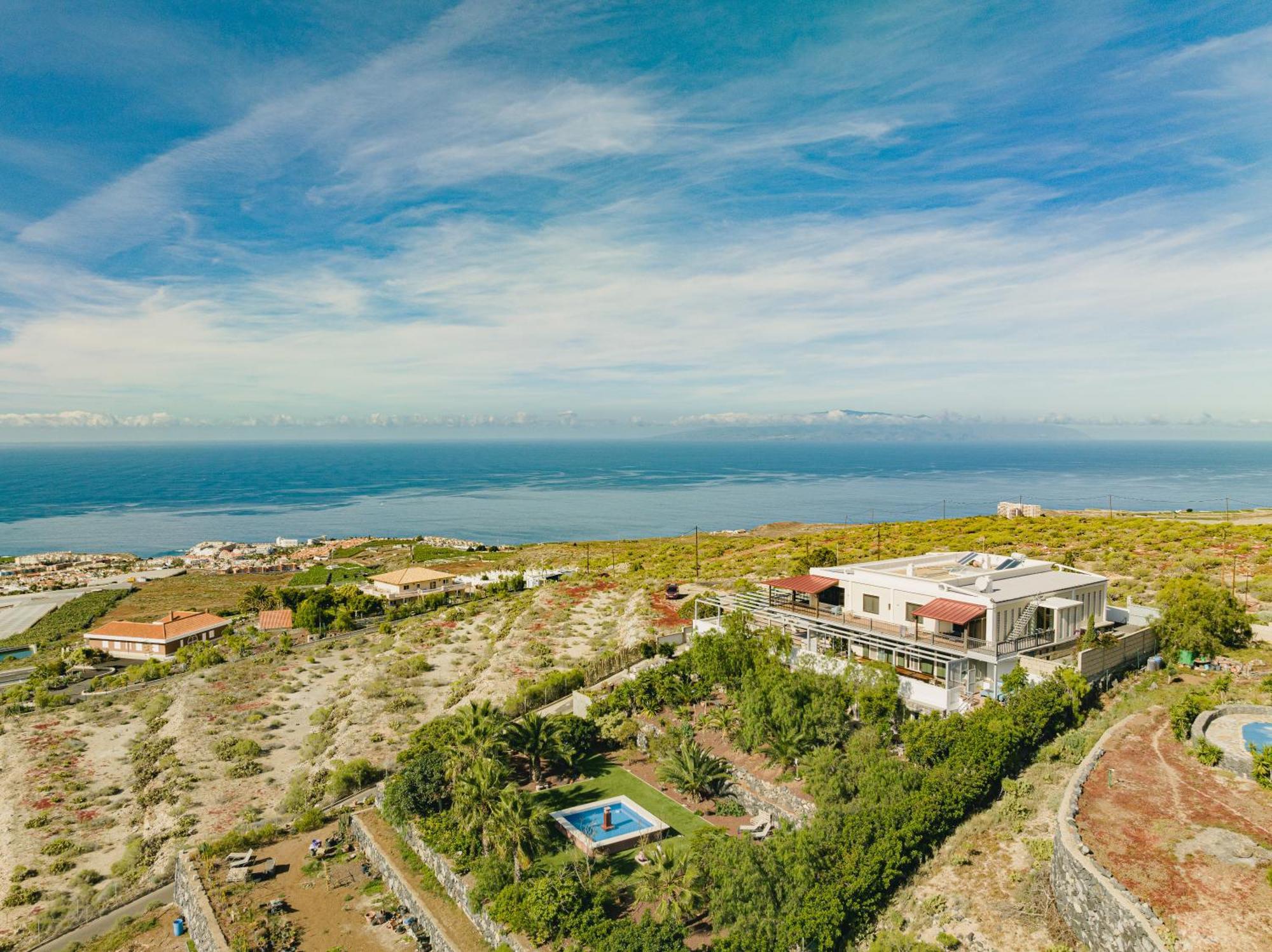 Apartment Canaan In Tenerife - Heated Pool, Ocean Views, Palm Garden,